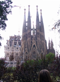 Gaudi's work, Barcelona