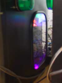 Side, in desk, UV Light